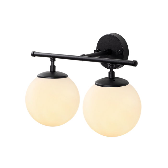 Opviq Lámpara de pared Roe - 10745 Negro y crema Opviq Lámpara de pared Roe - 10745 Negro y crema